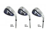 AGXGOLF LADIES MAGNUM XS SERIES WEDGES: LOB WEDGE, SAND WEDGE AND GAP WEDGE.  RIGHT HAND, ALL SIZES AND FLEXES